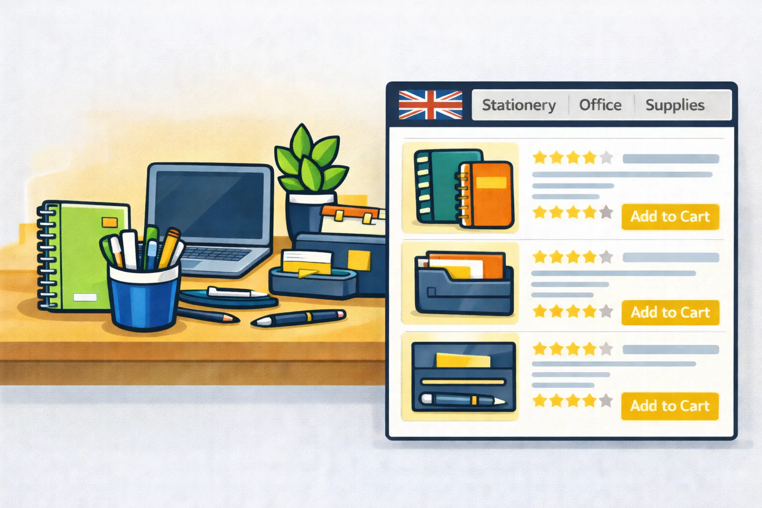 Office Stationery Case Study - UK